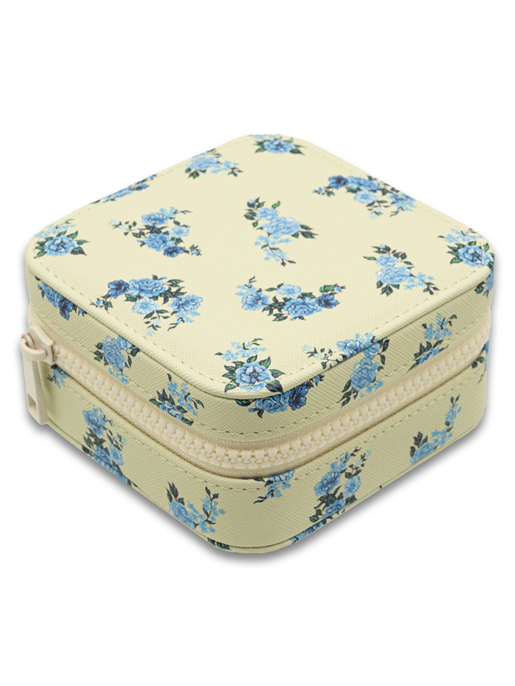 Blue Florals Jewelry Box