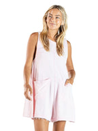 Peony Pink Romper