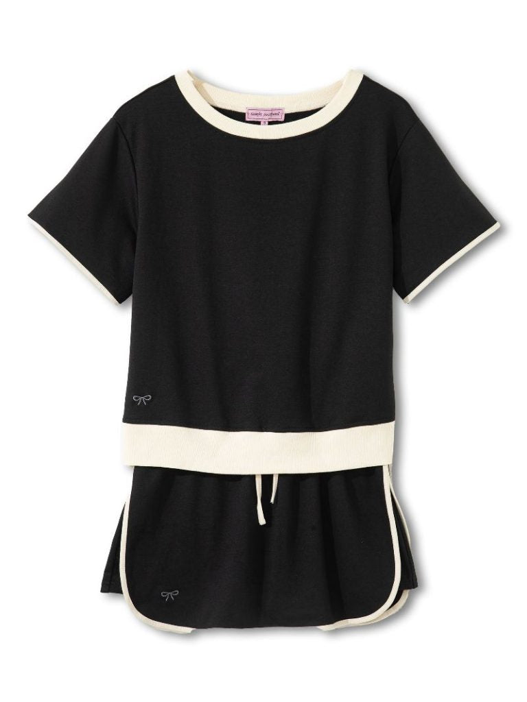 Out & About Two Piece Black Set