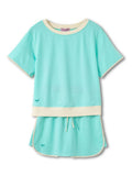 Out & About Two Piece Turquoise Set