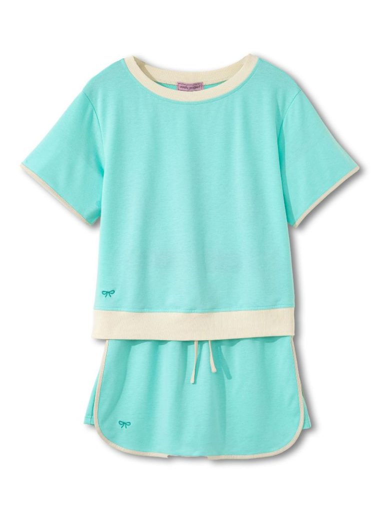 Out & About Two Piece Turquoise Set