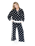 Pretty in Polka Dots Quarter Zip Top