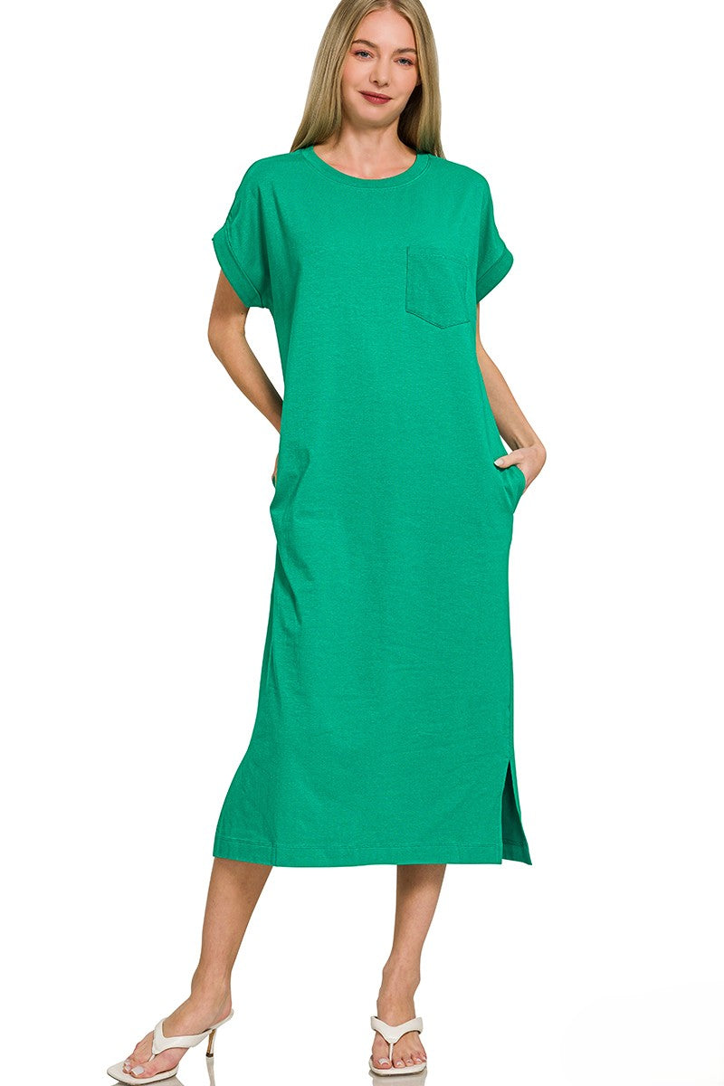 The Emerald T-Shirt Dress