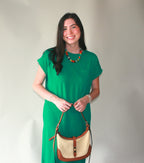 The Emerald T-Shirt Dress