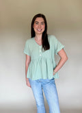 The Sweet Breeze Babydoll Top