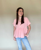 The Sweet Breeze Babydoll Top
