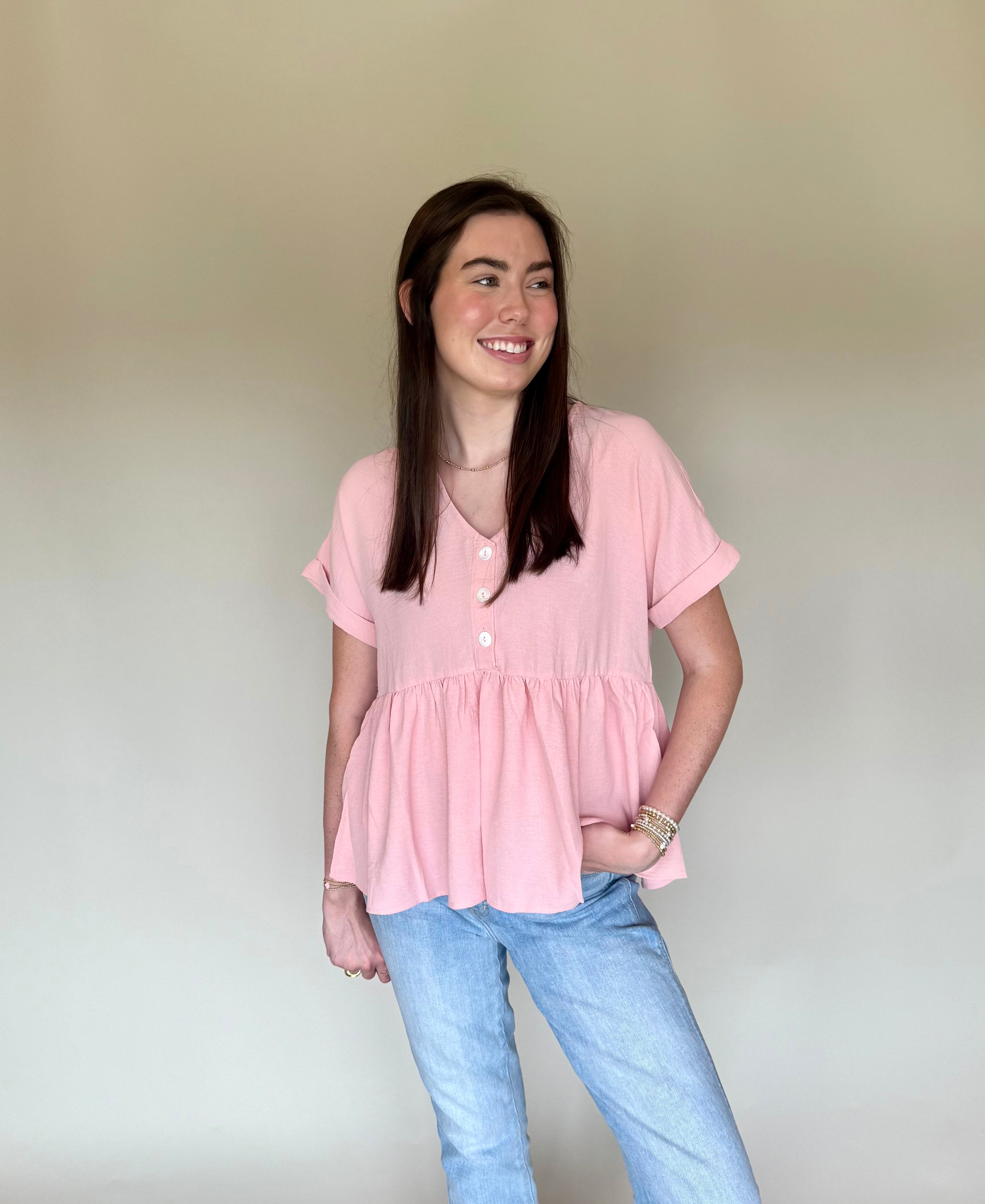 The Sweet Breeze Babydoll Top