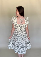 Midnight Prairie Midi Dress