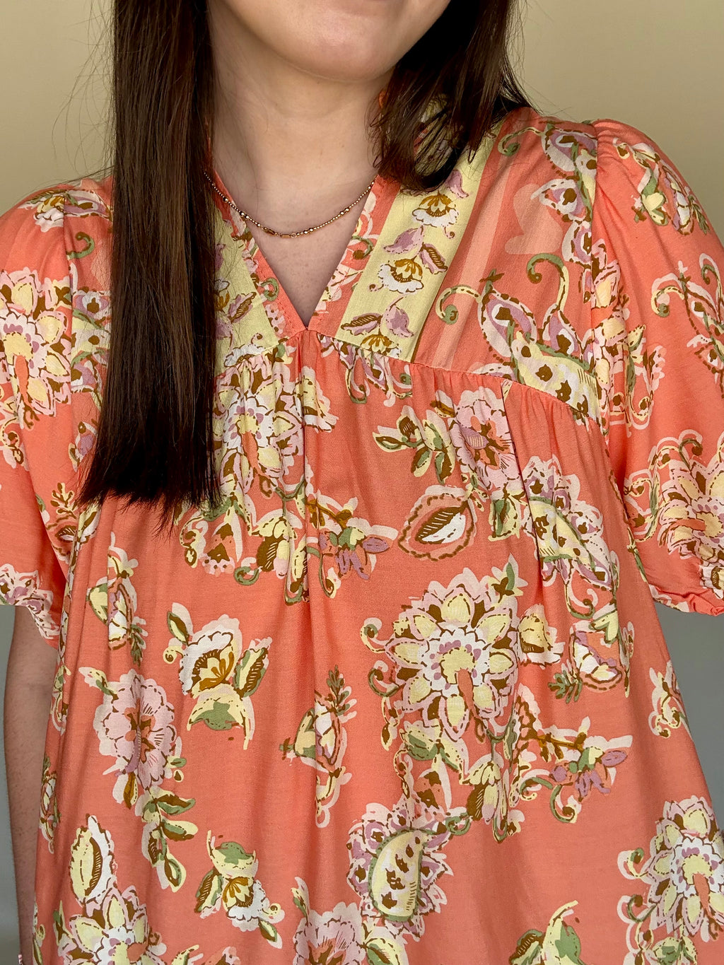 Peach Blossom Top