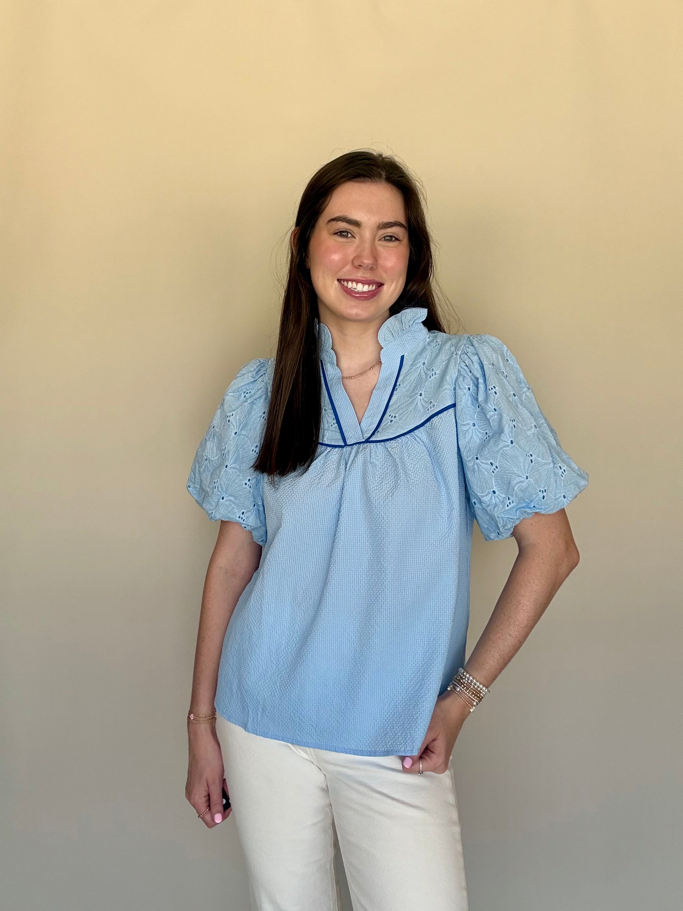 Bluebell Breeze Top
