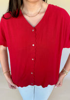 Scarlet Breeze Top