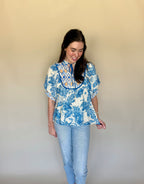 Blue Willow Top