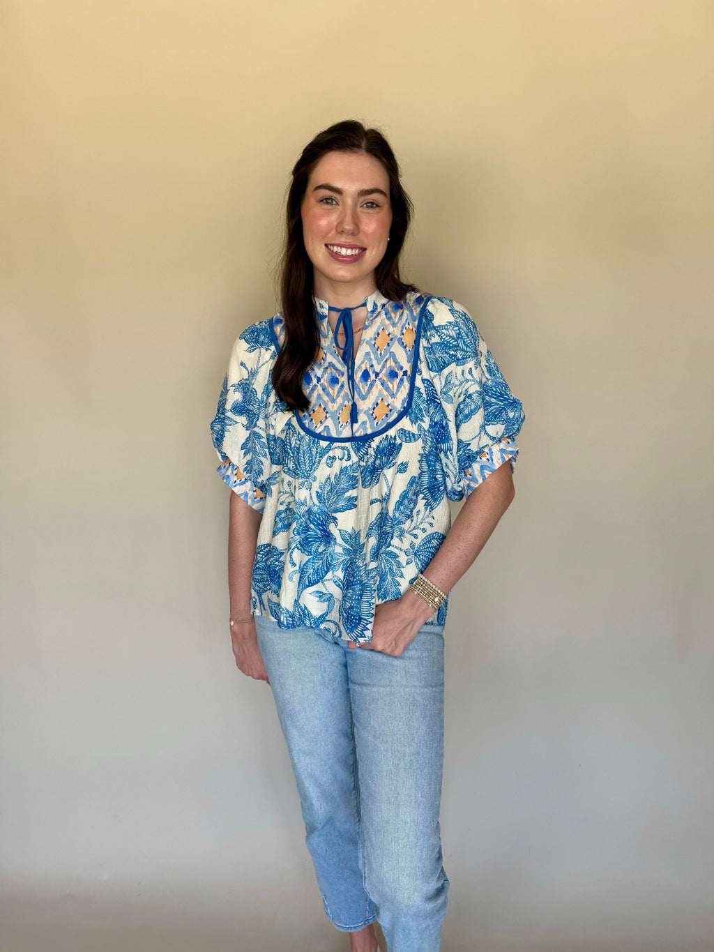Blue Willow Top