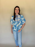 Blue Willow Top