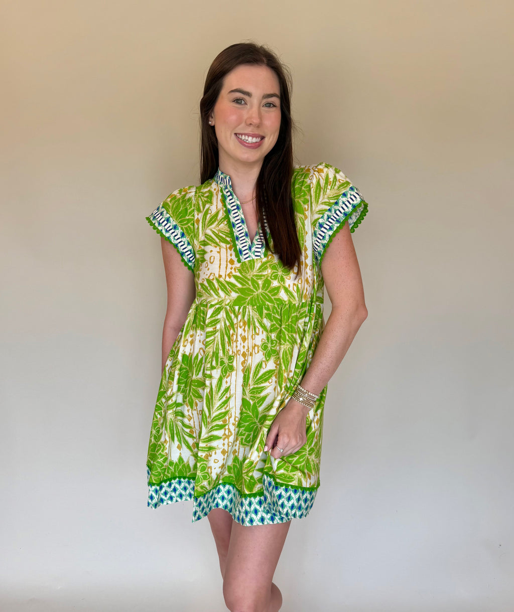 Palm Paradise Dress
