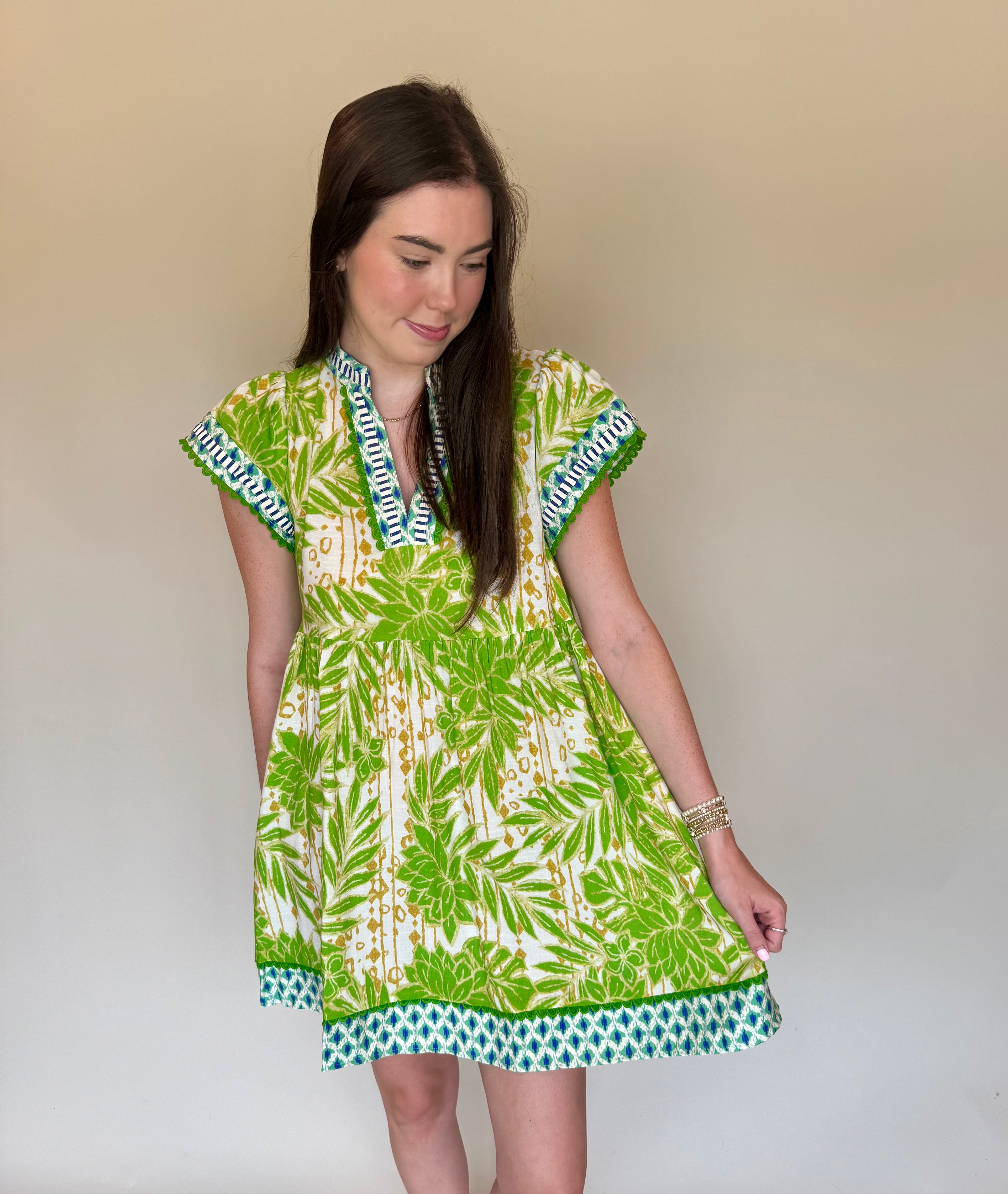 Palm Paradise Dress