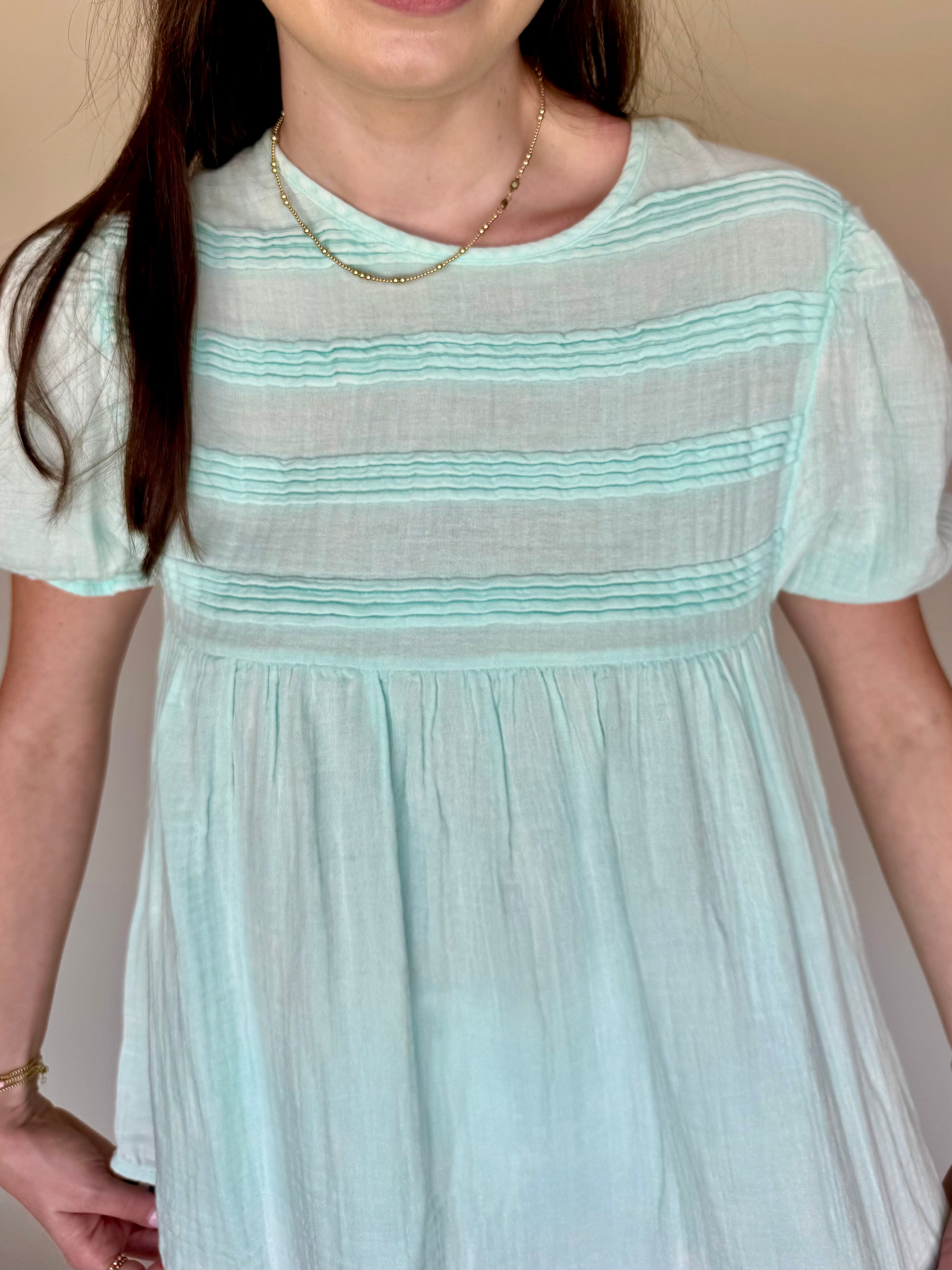 Daydream Top in Mint