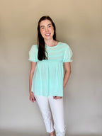 Daydream Top in Mint
