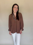 Leopard Luxe Blouse