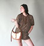 Leopard Shorts Set