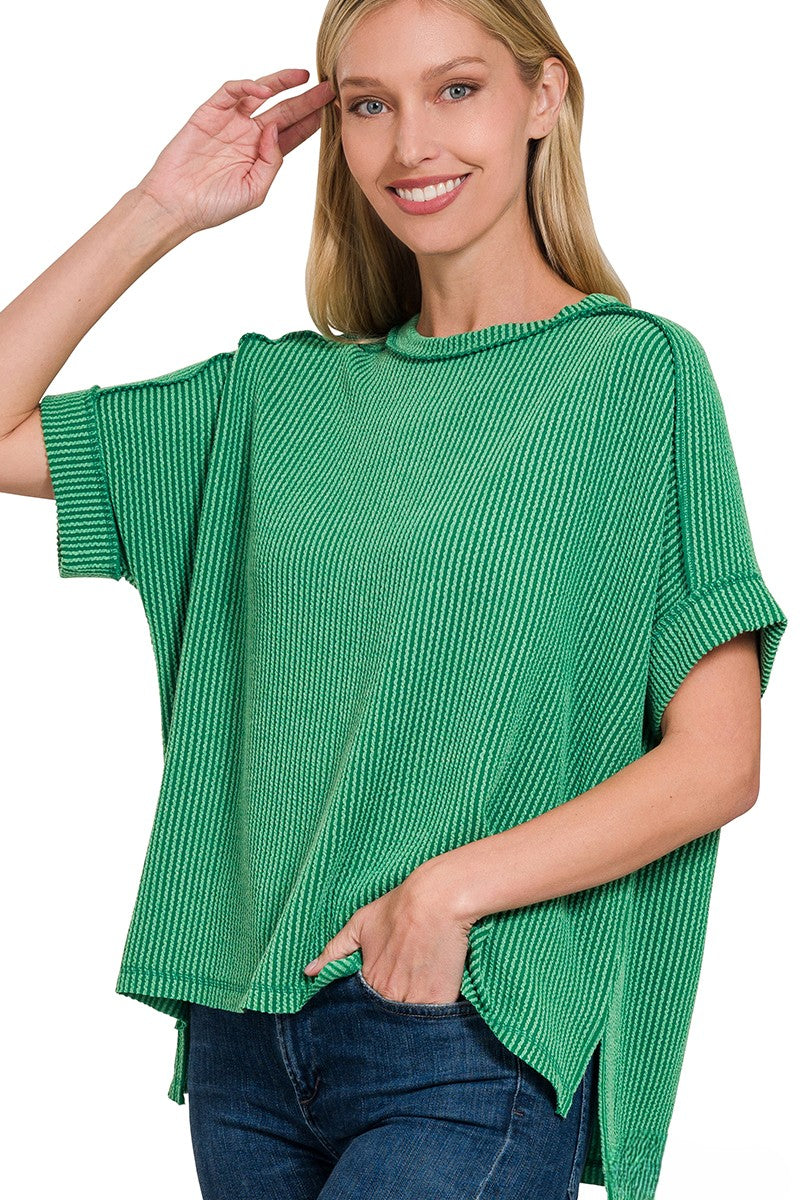 Ultra Comfy Ribbed Top