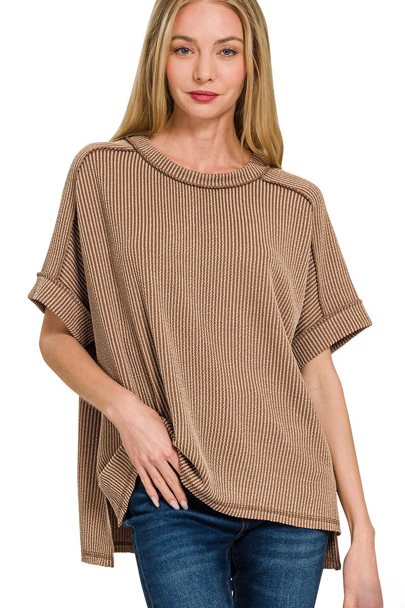 Ultra Comfy Ribbed Top