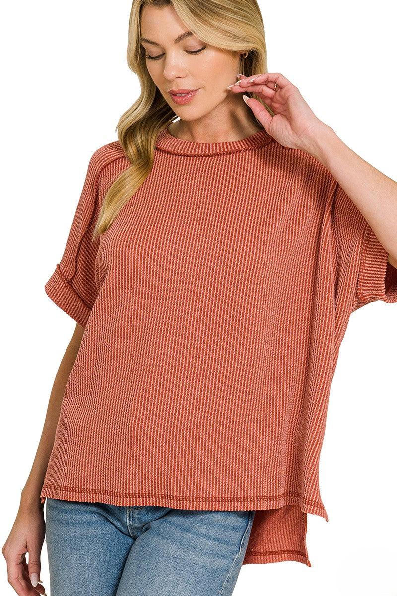 Ultra Comfy Ribbed Top