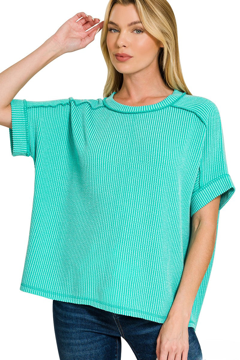 Ultra Comfy Ribbed Top