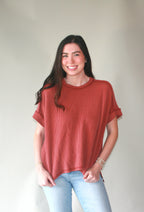 Ultra Comfy Ribbed Top