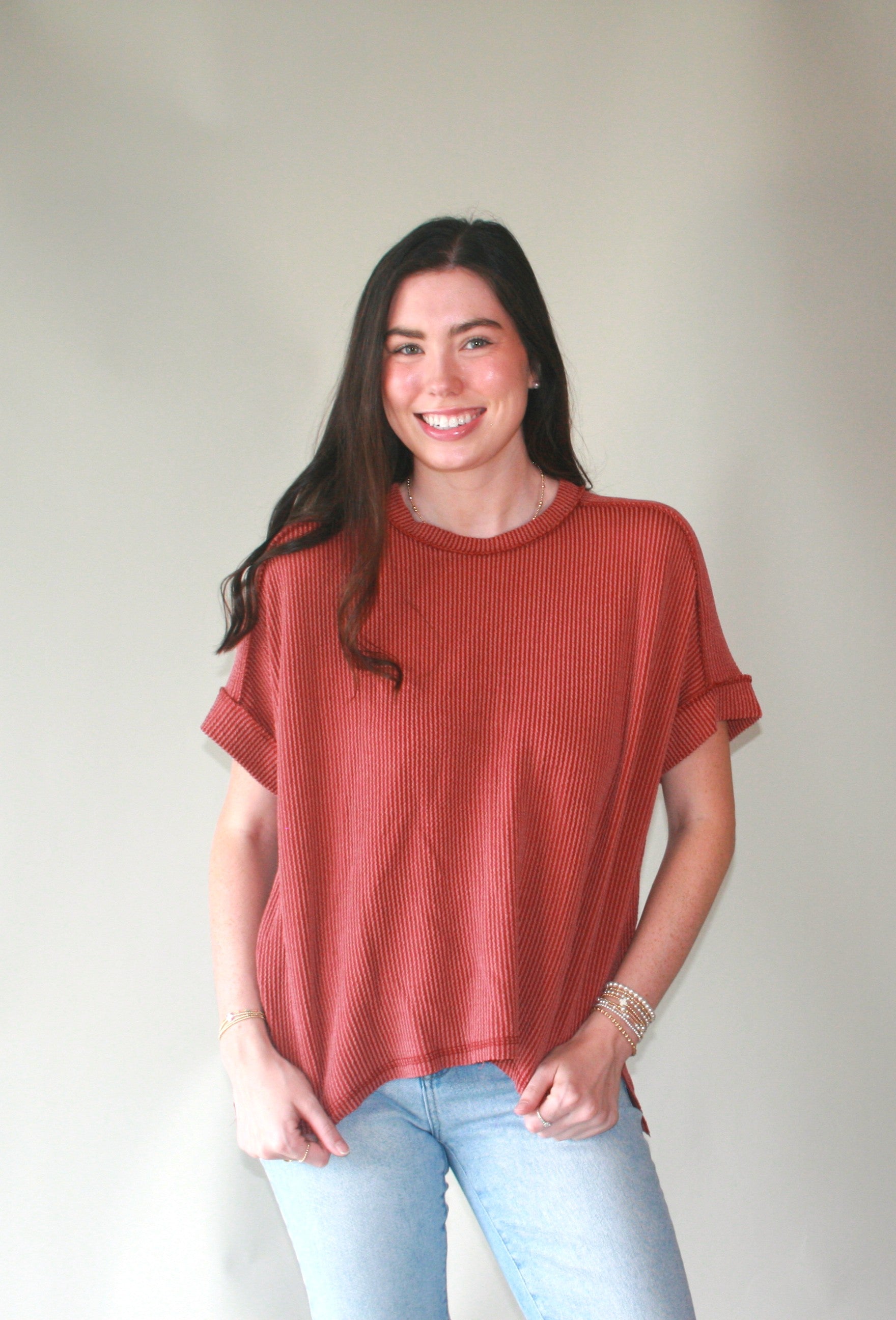 Ultra Comfy Ribbed Top