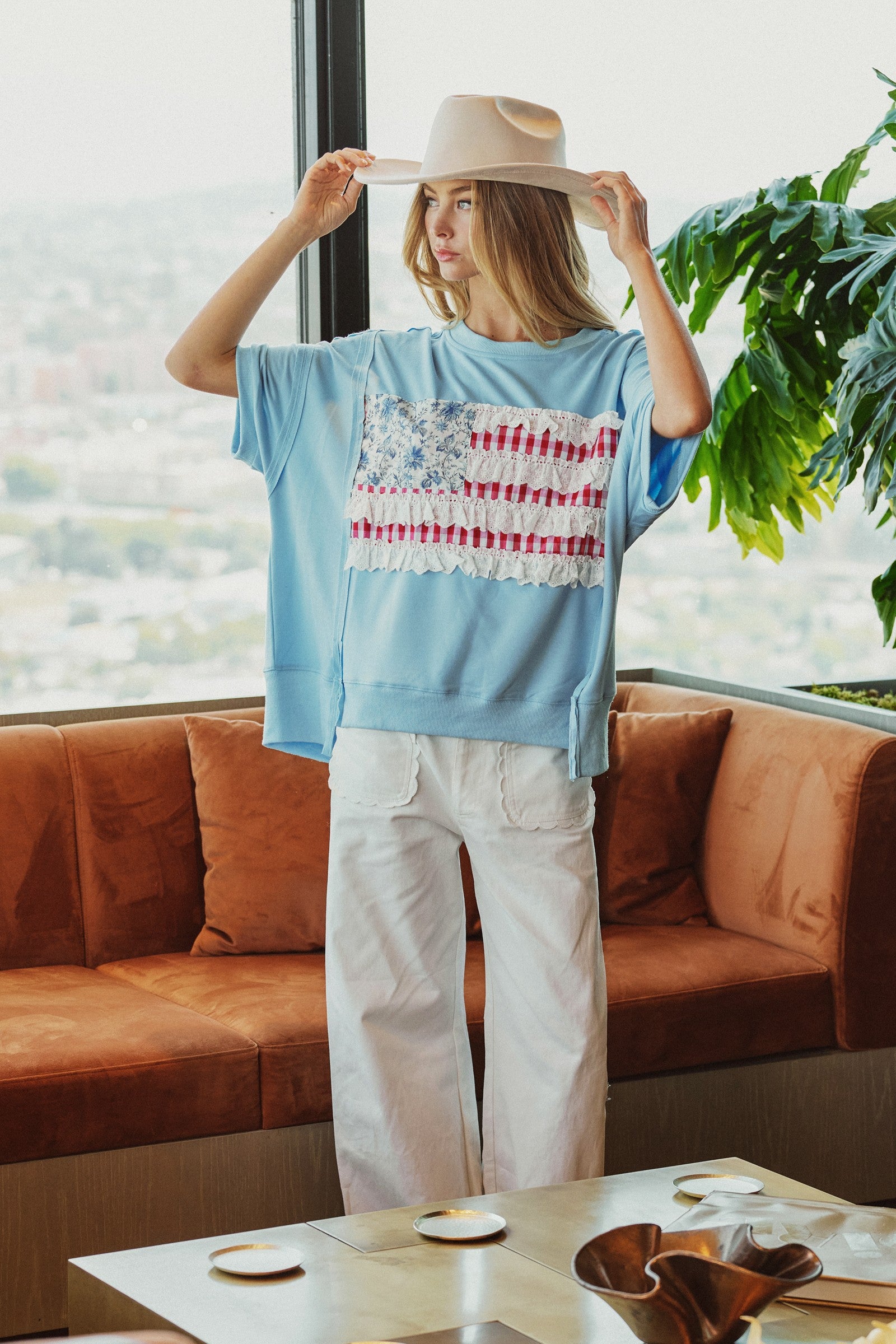 Liberty Lace Top