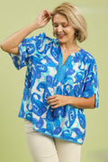 Paisley Print Blouse