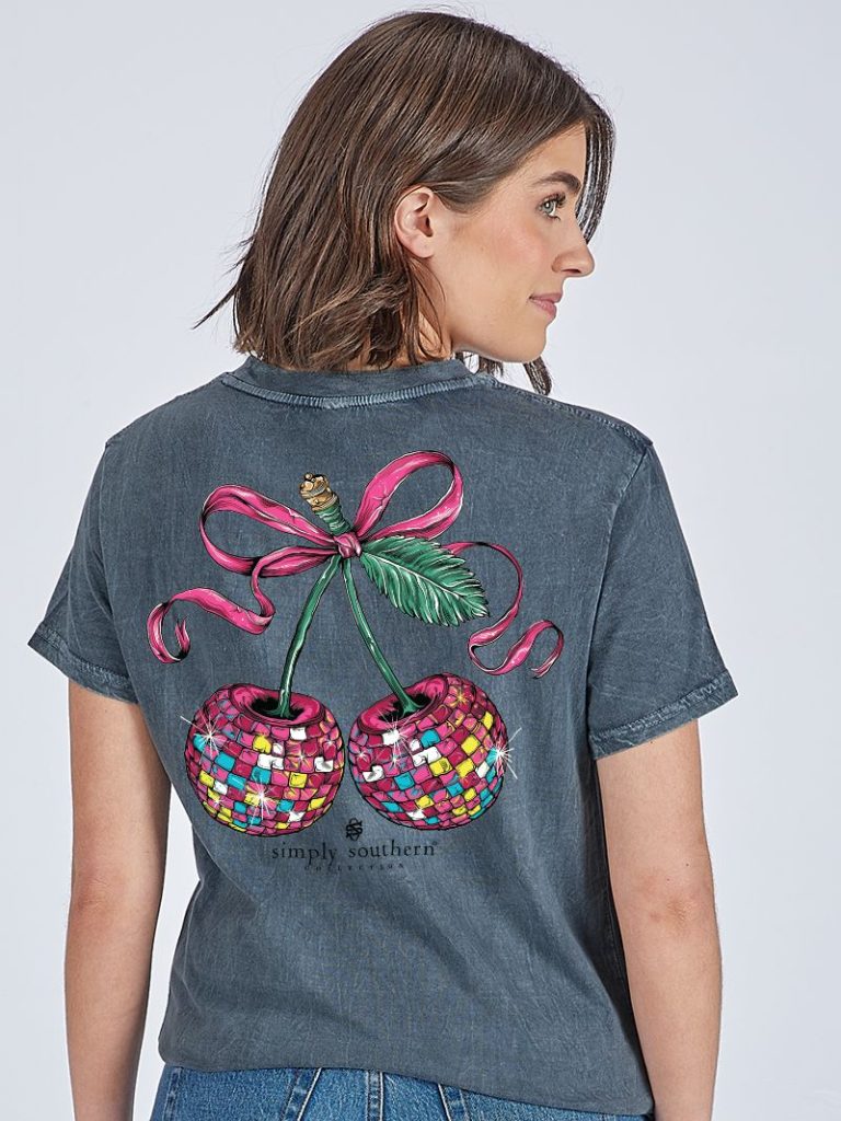 Disco Cherry T-Shirt (Mineral Washed)