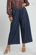 Dark Blue Denim Pants