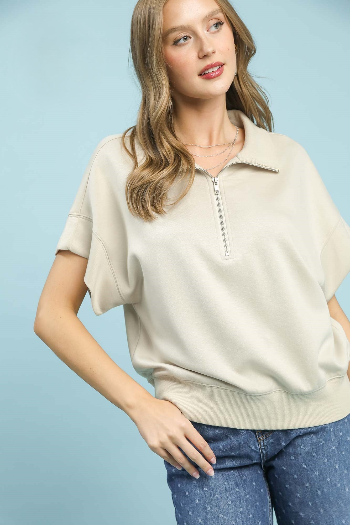 Lazy Day Luxe Zip Up