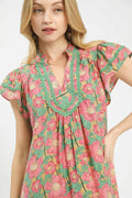 Blush Garden Mini Dress