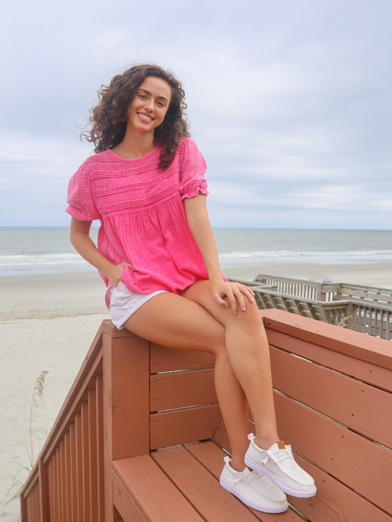 Daydream Top in Pink